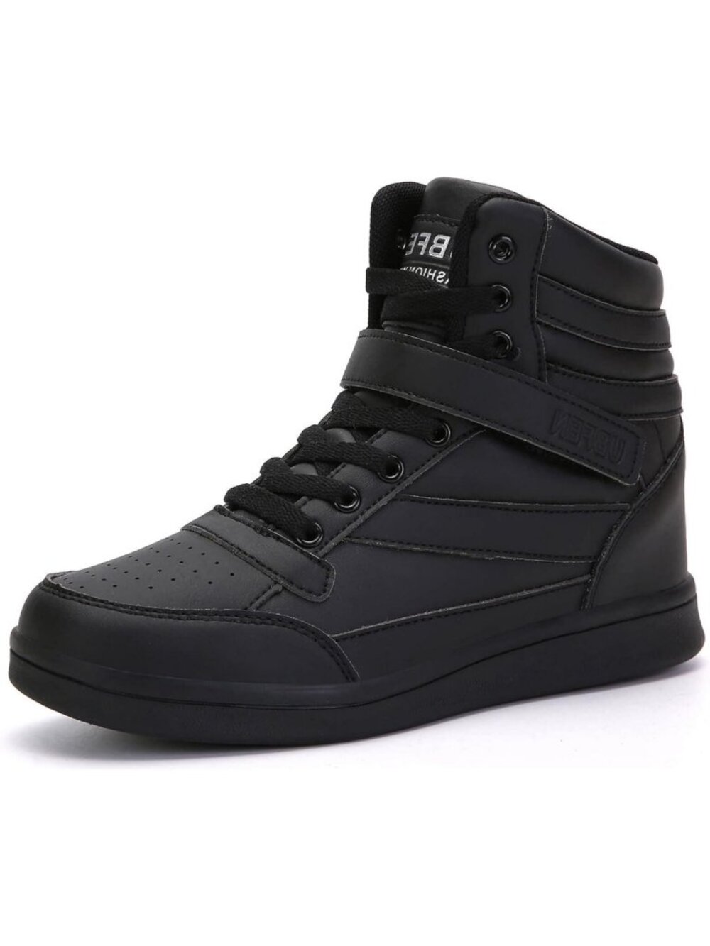 Stylish High Top Sneakers with Hidden Wedge Heel & Ankle Support for Women